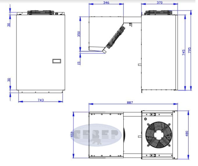 Моноблок холодильный Север BGM 112 S